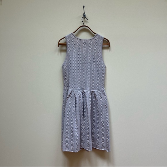 BCBGMAXAZRIA | Sleeveless Cable-knit Wool Dress - Picture 4 of 5